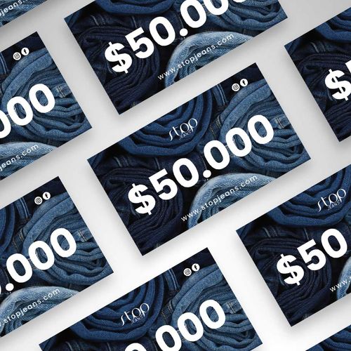 Tarjeta Regalo  Ecommerce STOP $50.000