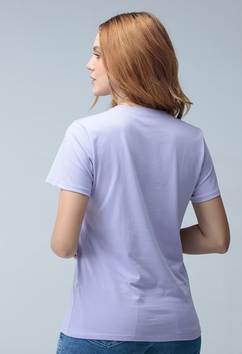 Camiseta manga corta oversize estampada