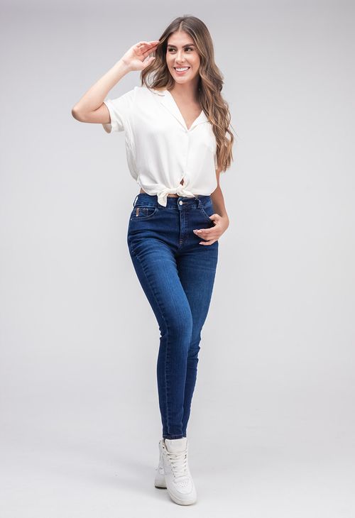 Jeans Levanta Cola Tiro Alto – Etiquetado jeans– Colombiana de Jeans