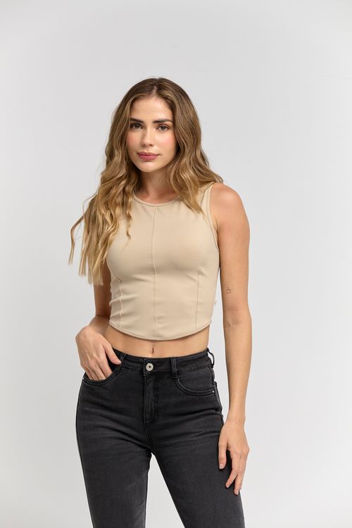 Camiseta arena fondo entero para mujeres