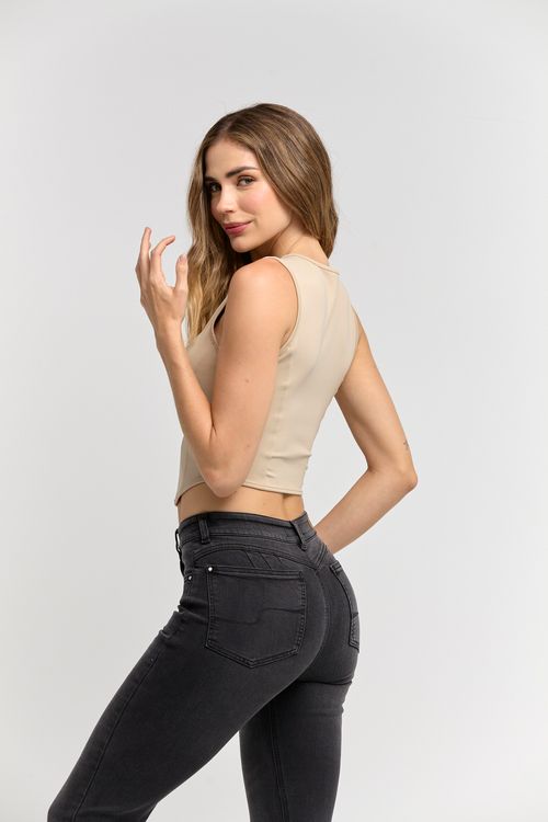 Camiseta arena fondo entero para mujeres