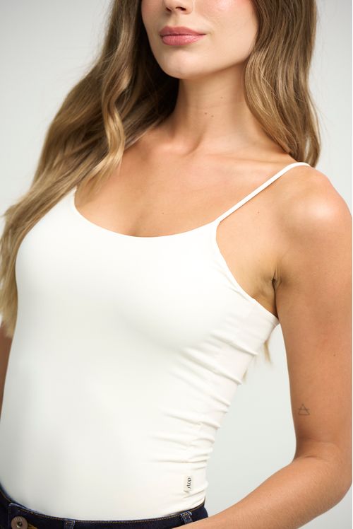 Camiseta tiras fondo entero para mujer
