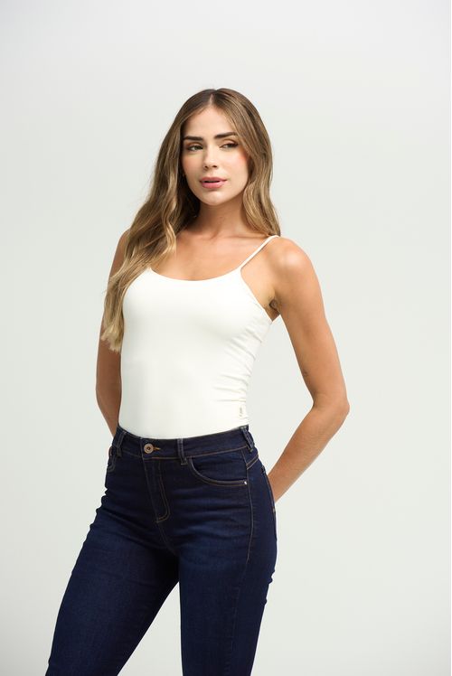 Camiseta tiras fondo entero para mujer