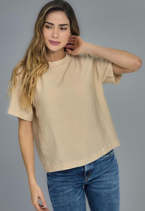 Blusa arena fondo entero para mujeres