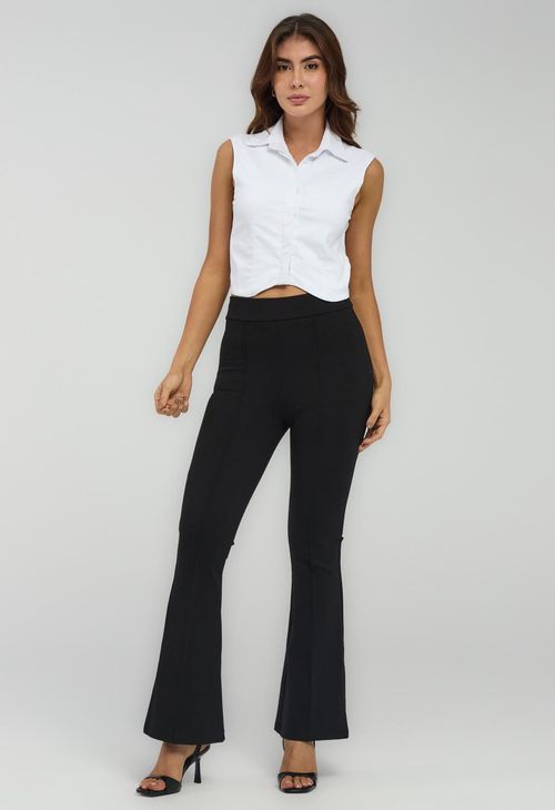 Pantalón negro tipo leggings para mujeres